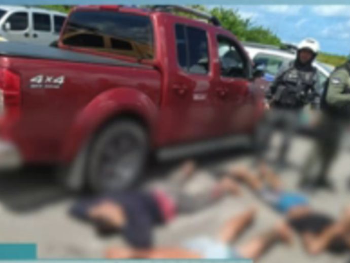 Polícia interrompe sequestro em Nossa Senhora do Ó e prende cinco homens