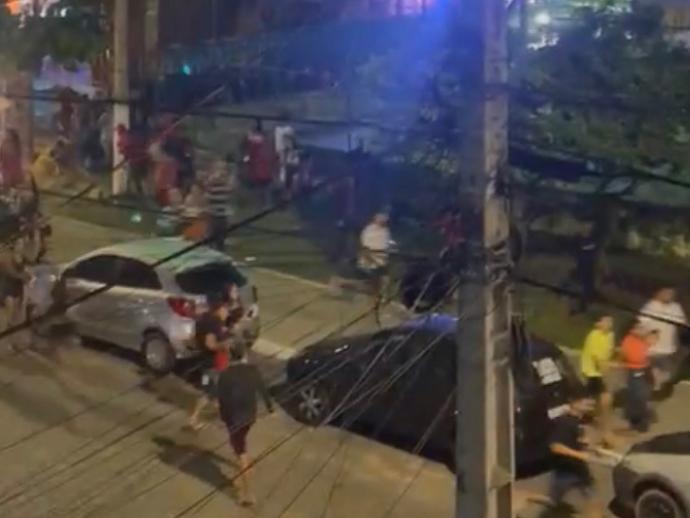 Tiroteio em parque de divers&otilde;es no bairro do Jacintinho