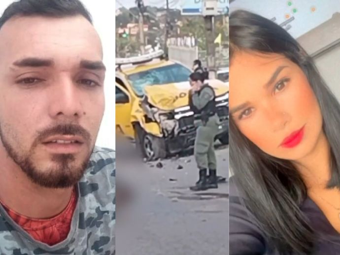 Casal morre em acidente envolvendo viatura da Pol&iacute;cia Militar, em S&atilde;o Louren&ccedil;o da Mata