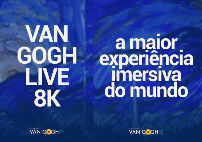 Exposi&ccedil;&atilde;o Van Gogh estreia em Macei&oacute; nesta Sexta-feira (22)