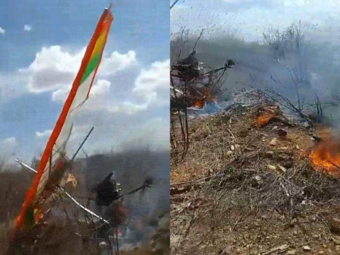 Avião com motor de fusca cai em Afrânio-PE e piloto sai ferido