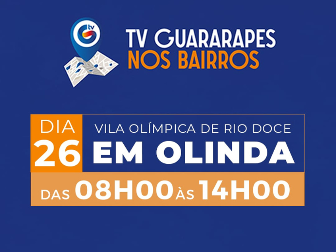 TV Guararapes nos Bairros estará em Rio Doce nesta quinta-feira (26)