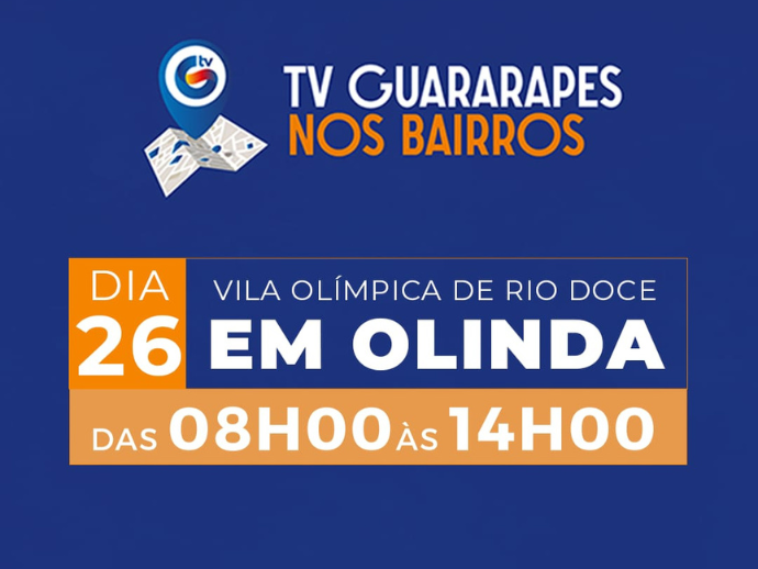 TV Guararapes nos Bairros estar&aacute; em Rio Doce nesta quinta-feira (26)