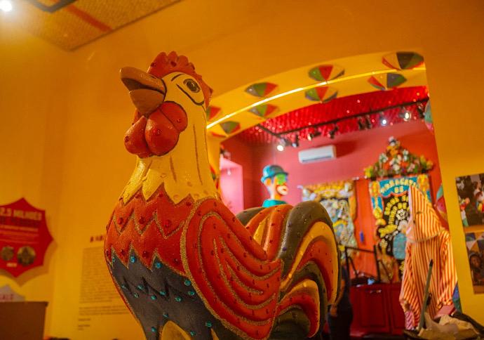 Galo da Madrugada &eacute; homenageado em exposi&ccedil;&atilde;o tempor&aacute;ria no Pa&ccedil;o do Frevo 