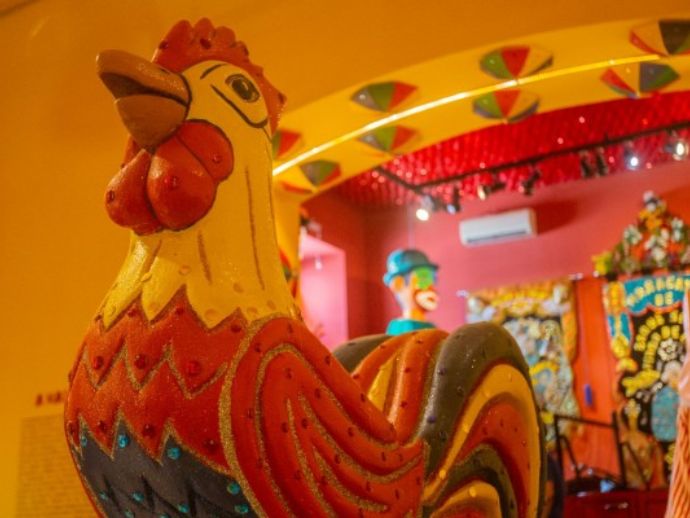 Pa&ccedil;o do Frevo celebra os 44 anos do Galo da Madrugada com exposi&ccedil;&atilde;o tempor&aacute;ria