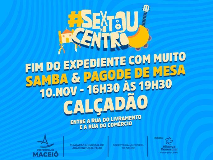 Sextou no Centro traz m&uacute;sica, sa&uacute;de e conscientiza&ccedil;&atilde;o sobre o c&acirc;ncer de pr&oacute;stata