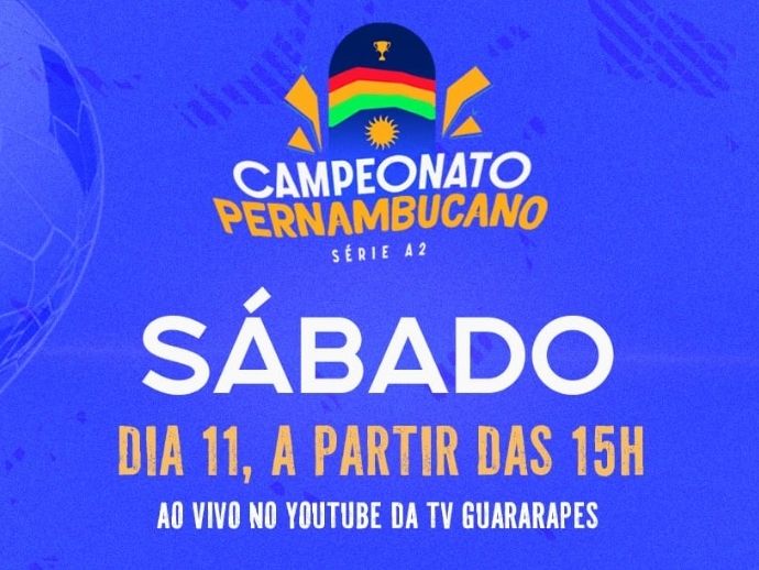 TV Guararapes transmitir&aacute; &uacute;ltimo jogo da S&eacute;rie A2 neste s&aacute;bado