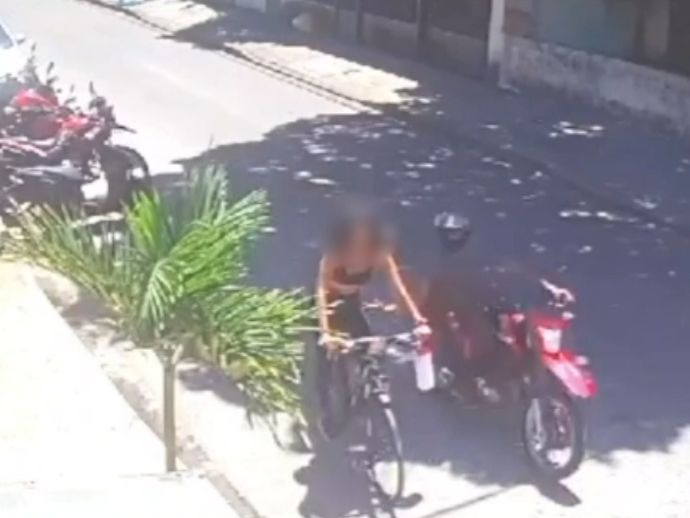 Mulher &eacute; v&iacute;tima de ass&eacute;dio enquanto trafegava de bicicleta no Ipsep