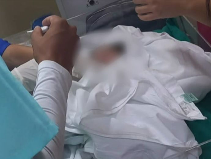 Beb&ecirc; rec&eacute;m-nascido &eacute; encontrado em terreno no munic&iacute;pio de Camaragibe