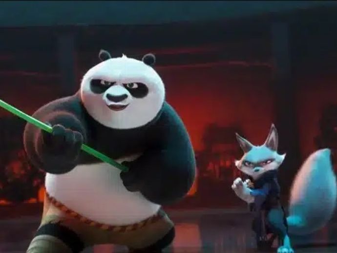 Centro de compras realiza sess&atilde;o azul do filme Kung Fu Panda 4 para pessoas autistas 