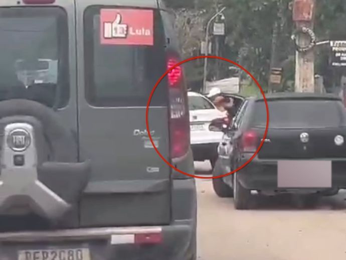 V&iacute;deo mostra jovem sendo sequestrada no Cabo de Santo Agostinho
