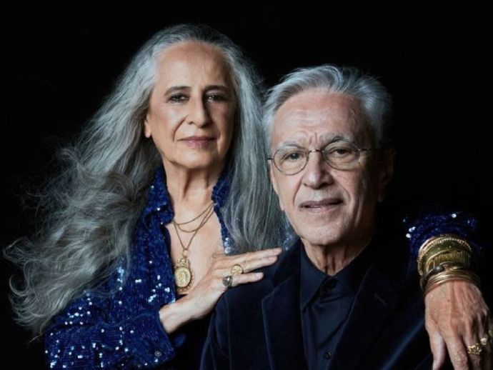 Turn&ecirc; de Caetano Veloso e Maria Beth&acirc;nia chega a Pernambuco em outubro
