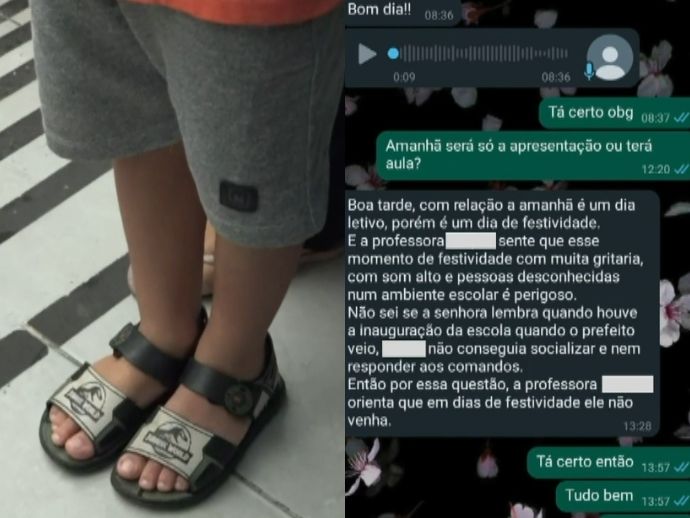 Crian&ccedil;a neuroat&iacute;pica &eacute; impedida de participar de festa de Dia das M&atilde;es em escola no Recife