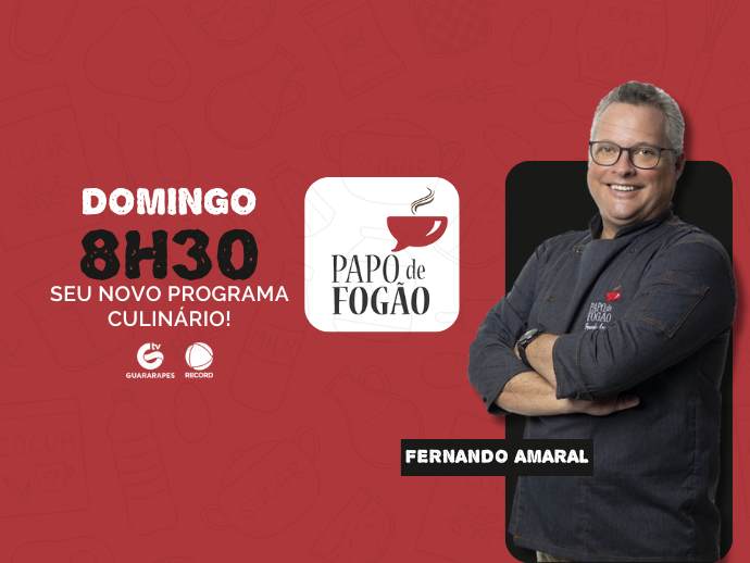 Papo de Fog&atilde;o estreia na tela da TV Guararapes | RECORD neste domingo