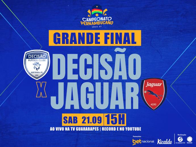 Final da S&eacute;rie A2 ser&aacute; nos Aflitos com transmiss&atilde;o exclusiva da TV Guararapes | RECORD