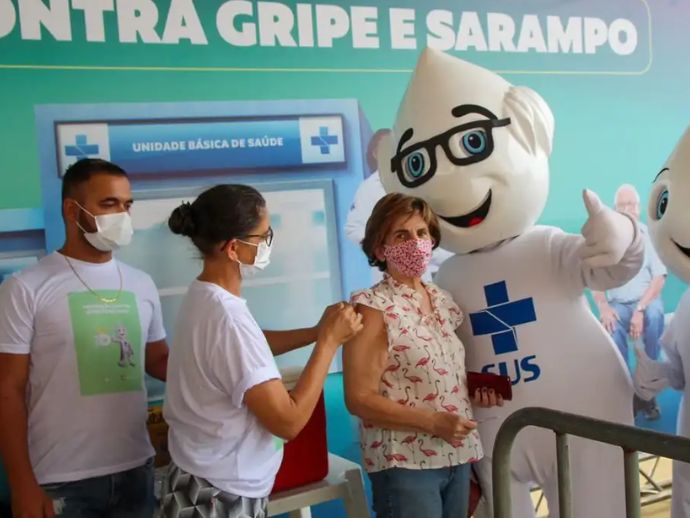 Oito em cada dez munic&iacute;pios t&ecirc;m risco alto ou muito alto para sarampo