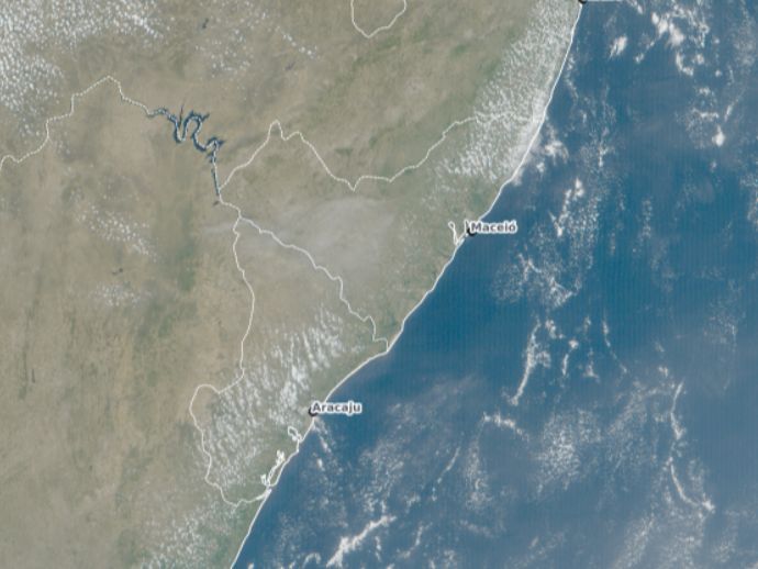 Previs&atilde;o do tempo: Alagoas ter&aacute; sol entre nuvens em algumas regi&otilde;es nesta ter&ccedil;a-feira (15)
