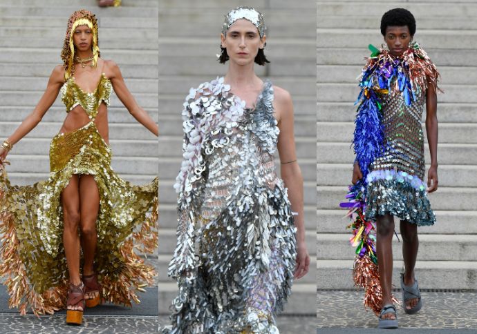 Gustavo Silvestre brilha na SPFW com o Projeto Ponto Firme