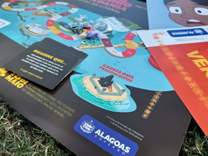 Governo de Alagoas distribui kits educativos para preven&ccedil;&atilde;o da viol&ecirc;ncia infantil nos 102 munic&iacute;pios do estado