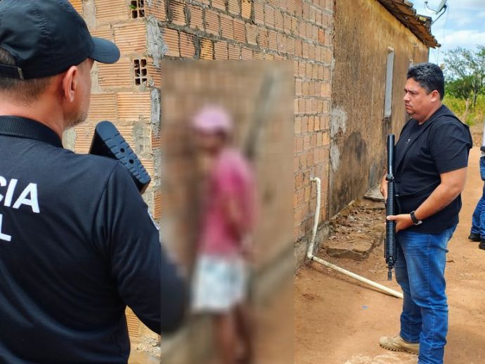 Homem conhecido como &ldquo;Lobisomem&rdquo; &eacute; preso suspeito de estuprar a pr&oacute;pria irm&atilde; de 10 anos