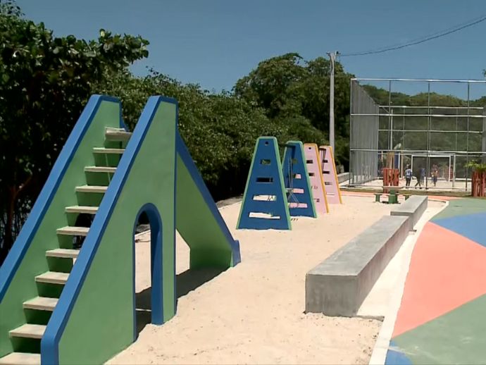 Prefeitura do Recife inaugura primeiro parque alagável da cidade