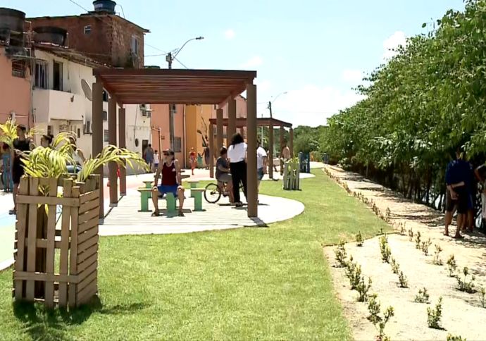 Prefeitura do Recife inaugura primeiro parque alagável da cidade