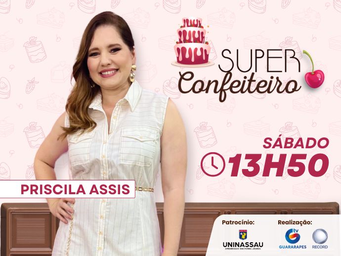 Nova temporada do Super Confeiteiro estreia amanh&atilde; na TV Guararapes