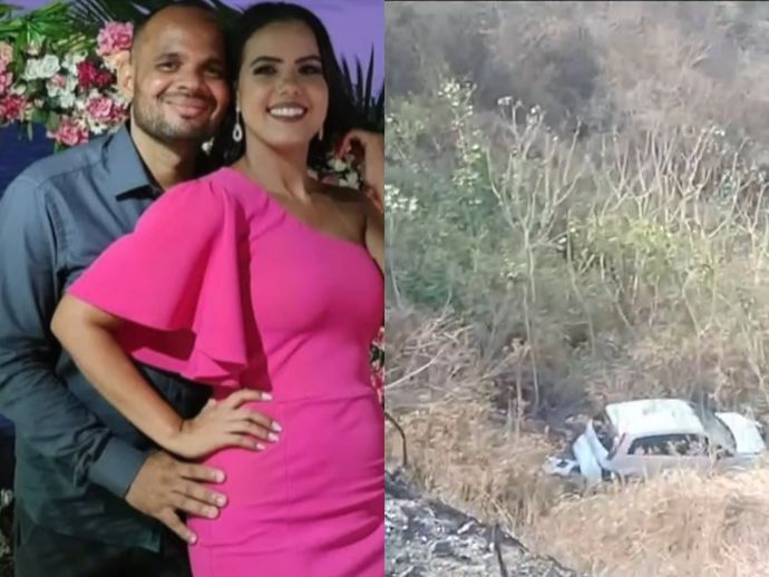 Casal é encontrado morto dentro de carro em ribanceira na BR 232