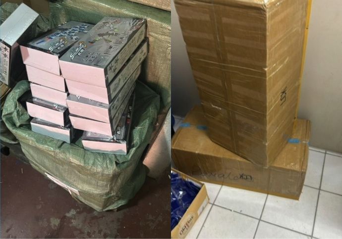 Polícia apreende mais de 3 mil armas de gel em lojas no centro do Recife