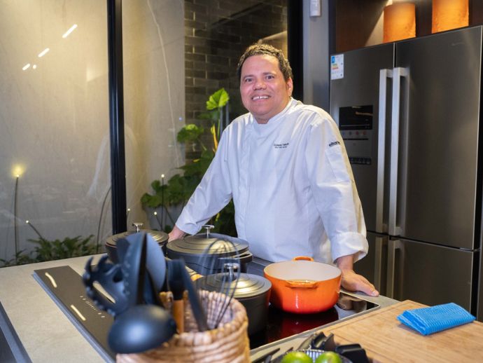 Noite de culin&aacute;ria indiana com o Chef Leandro Ricardo