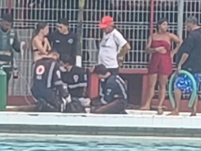 Jovem morre ap&oacute;s realizar sozinho t&eacute;cnica de apneia dentro da piscina do Clube N&aacute;utico