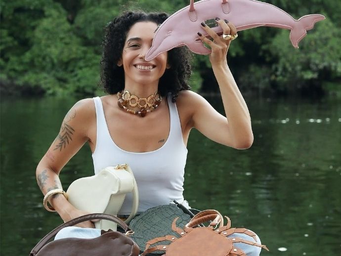 Artesã recifense produz bolsas desfiladas na 59ª edição da São Paulo Fashion Week