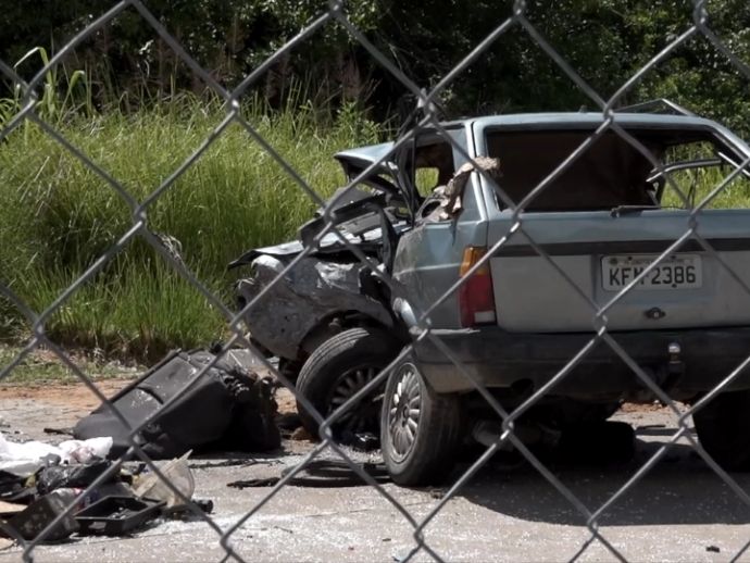 Acidente na subida dos Montes Guararapes deixa duas pessoas mortas em Prazeres