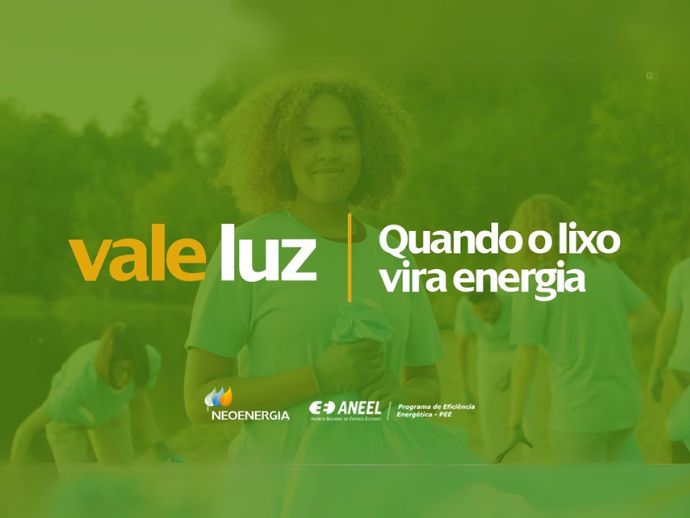 Neoenergia promove Semana da Reciclagem com descontos no Projeto Vale Luz