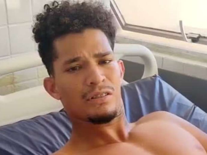 Ambulante baleado por delegado em Noronha tem alta hospitalar após amputação