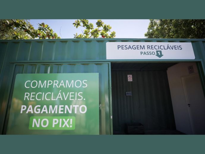 Inaugurado o novo Ecoponto para compra de materiais recicláveis no Recife