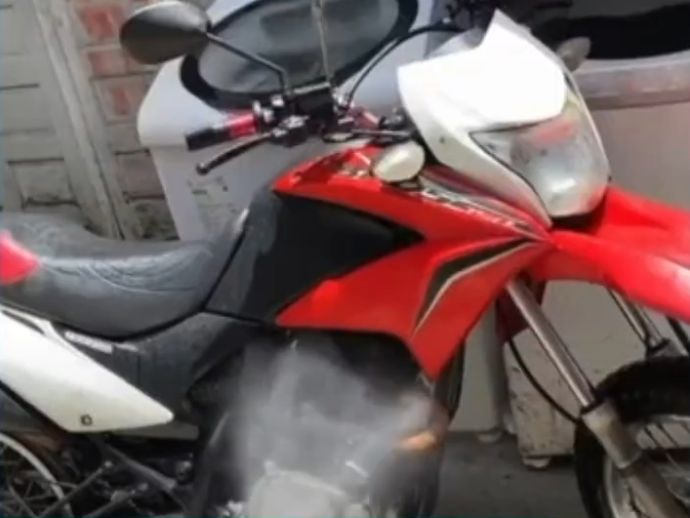 Flagrante: criminoso furta moto de trabalhador em Jardim Jord&atilde;o