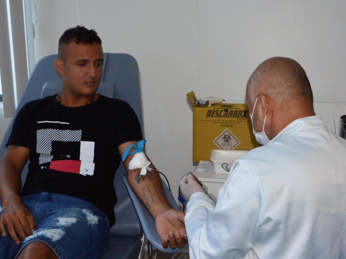 Hemoal realiza coleta externa de sangue em escola de enfermagem nesta quarta-feira (10)