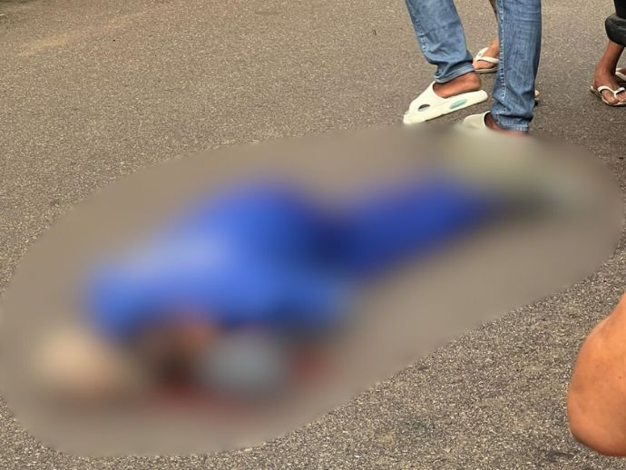 Homem &eacute; morto a tiros no Vergel do Lago