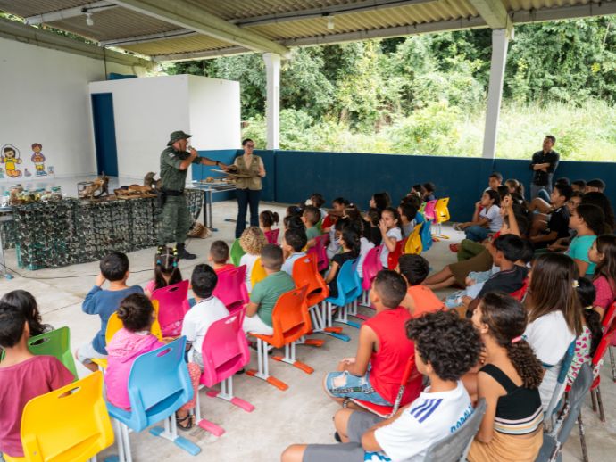 Projeto leva educa&ccedil;&atilde;o ambiental e conscientiza&ccedil;&atilde;o sobre &aacute;gua a crian&ccedil;as em Coqueiro Seco