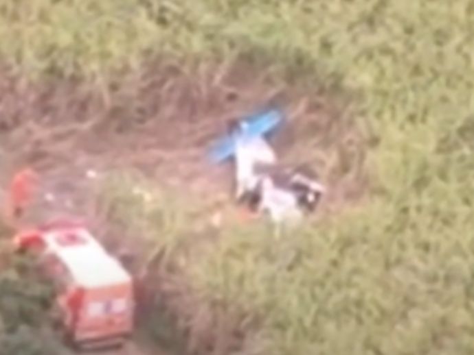 Pol&iacute;cia Federal assume investiga&ccedil;&atilde;o de queda de avi&atilde;o com coca&iacute;na