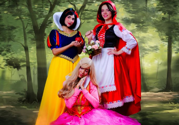 Teatro Barreto J&uacute;nior recebe Chapeuzinho de Neve Adormecida neste s&aacute;bado (04)