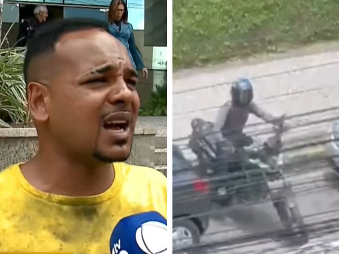 Ladr&atilde;o leva moto avaliada em mais de R$ 43 mil em apenas 10 segundos