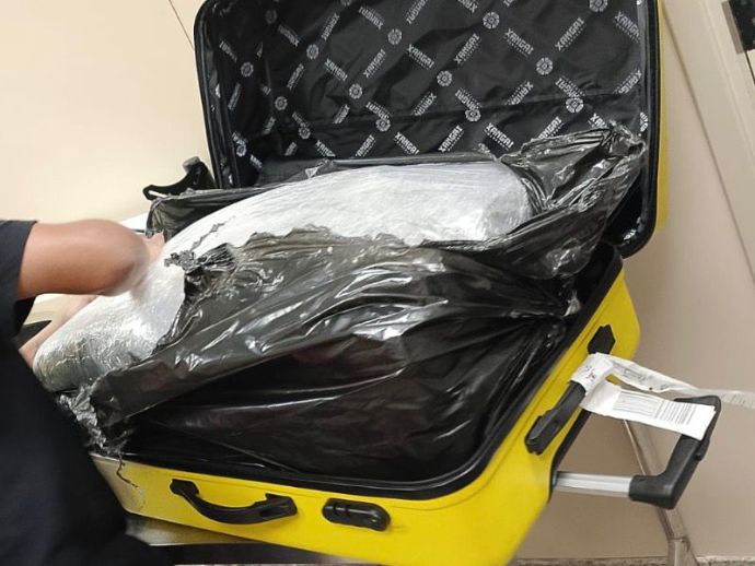 PF apreende 20 kg de maconha em voo comercial no Aeroporto Zumbi dos Palmares
