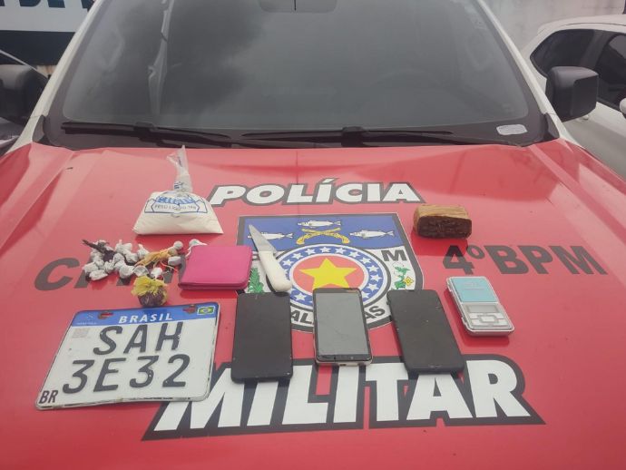 PM prende tr&ecirc;s homens com drogas no Clima Bom I, em Macei&oacute;