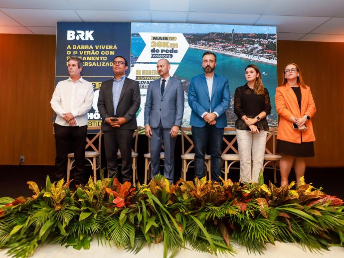 Barra de S&atilde;o Miguel atinge universaliza&ccedil;&atilde;o do saneamento e opera primeiro ver&atilde;o com sistema completo