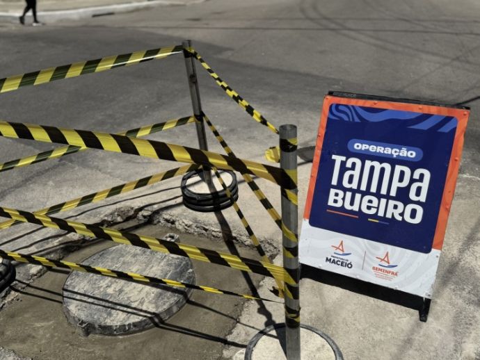 Opera&ccedil;&atilde;o Tampa Bueiro ser&aacute; realizada na Rua Bar&atilde;o de Jaragu&aacute; neste s&aacute;bado (20)