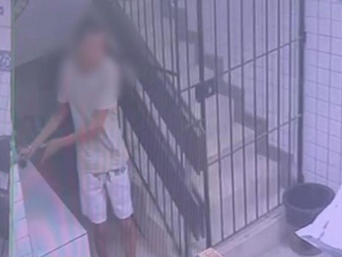 Detento algemado foge de delegacia em Boa Viagem, toda a&ccedil;&atilde;o foi filmada