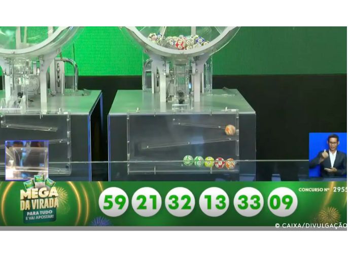 Mega da Virada premia 6 apostas; cada uma vai receber R$ 181,8 milh&otilde;es
