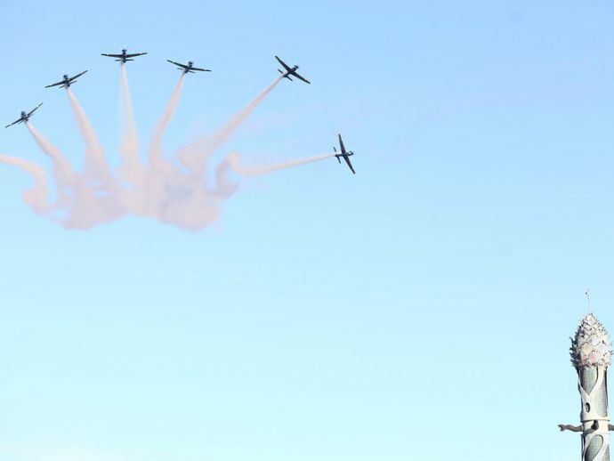 Esquadrilha da Fuma&ccedil;a se apresenta no Marco Zero neste s&aacute;bado (21)